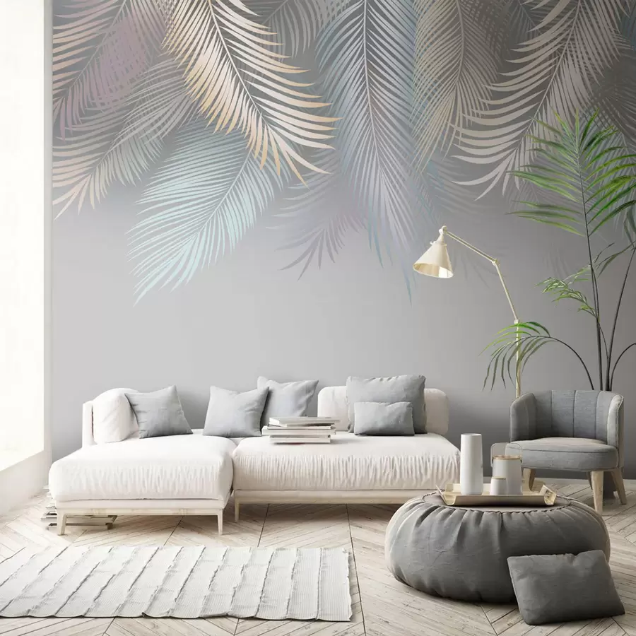 murais de parede Folhas de palmeira u94139