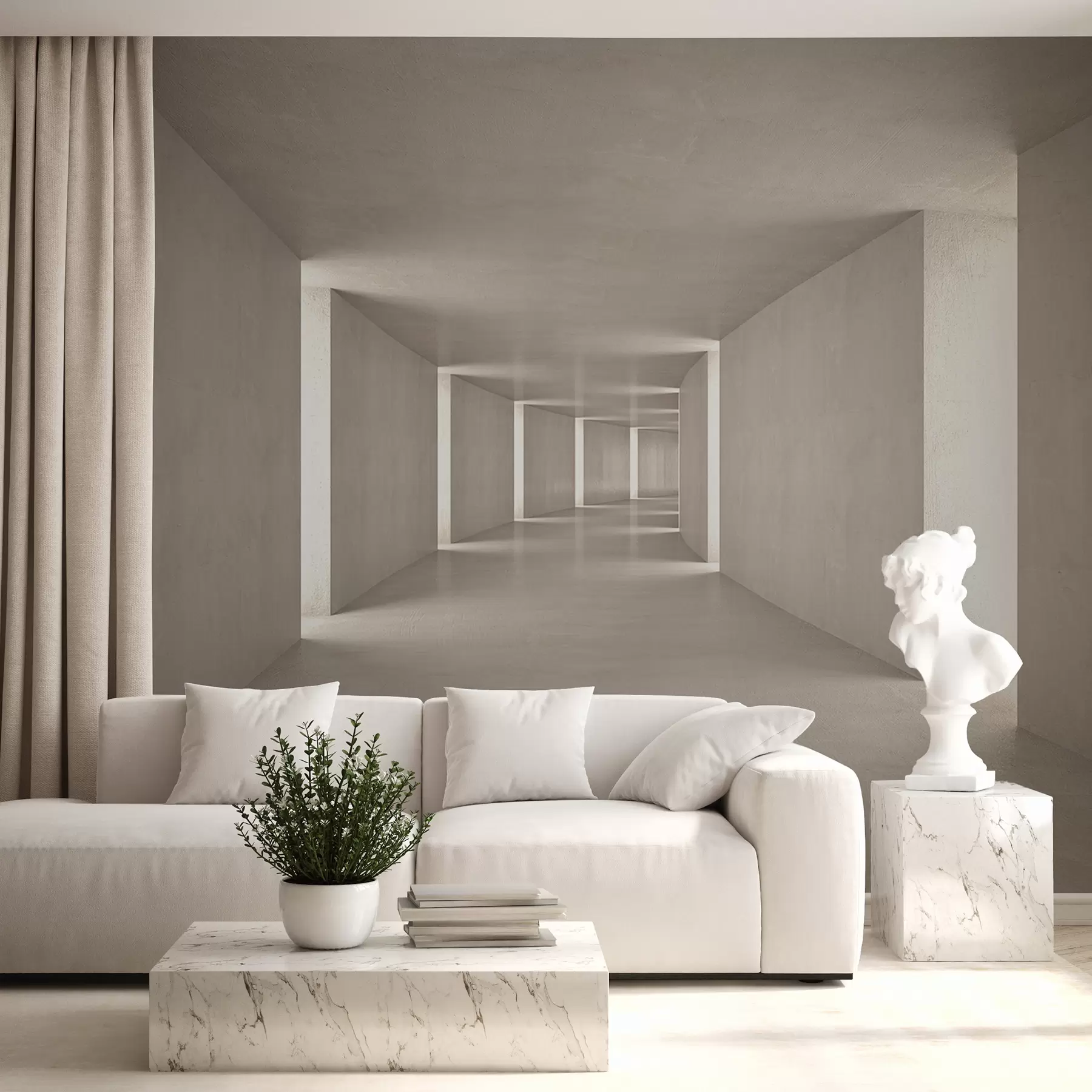 murais de parede Túnel abstrato u75401