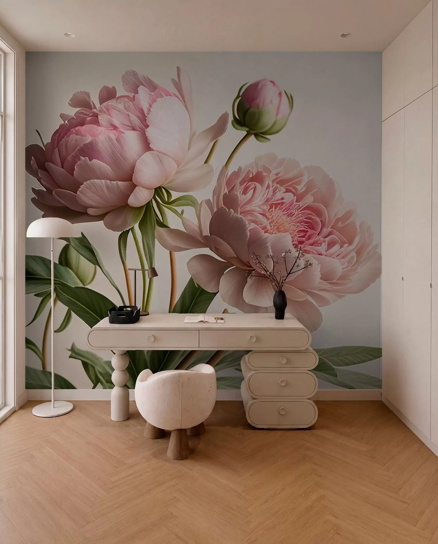 murais de parede Flores em aquarela u70658