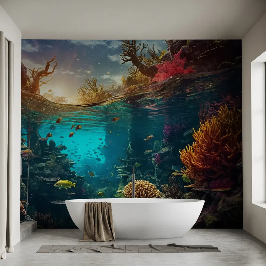 murais de parede mundo do mar u94766