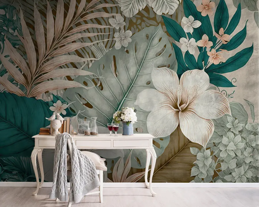 murais de parede motivos tropicais u94499