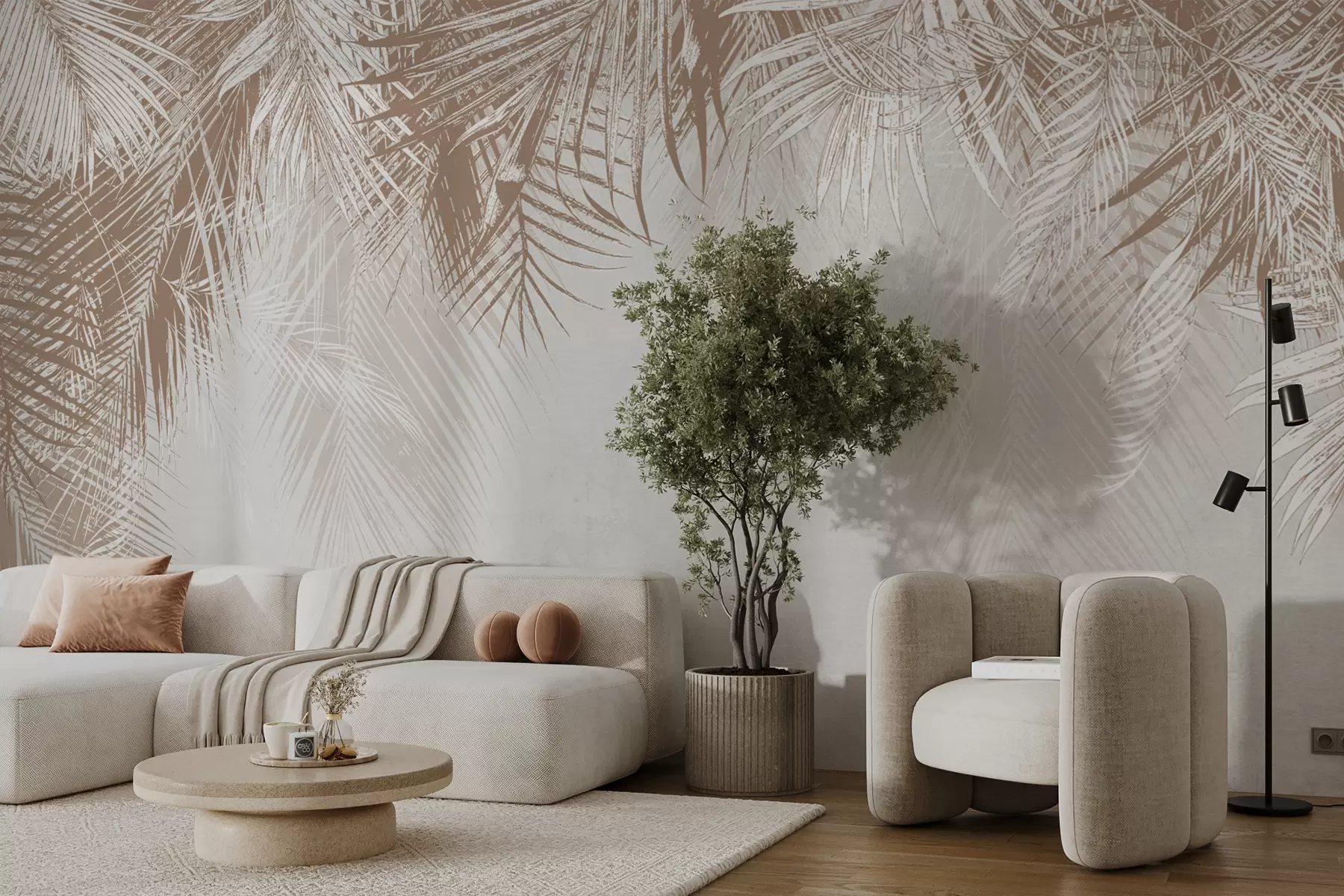 murais de parede árvores tropicais u94465