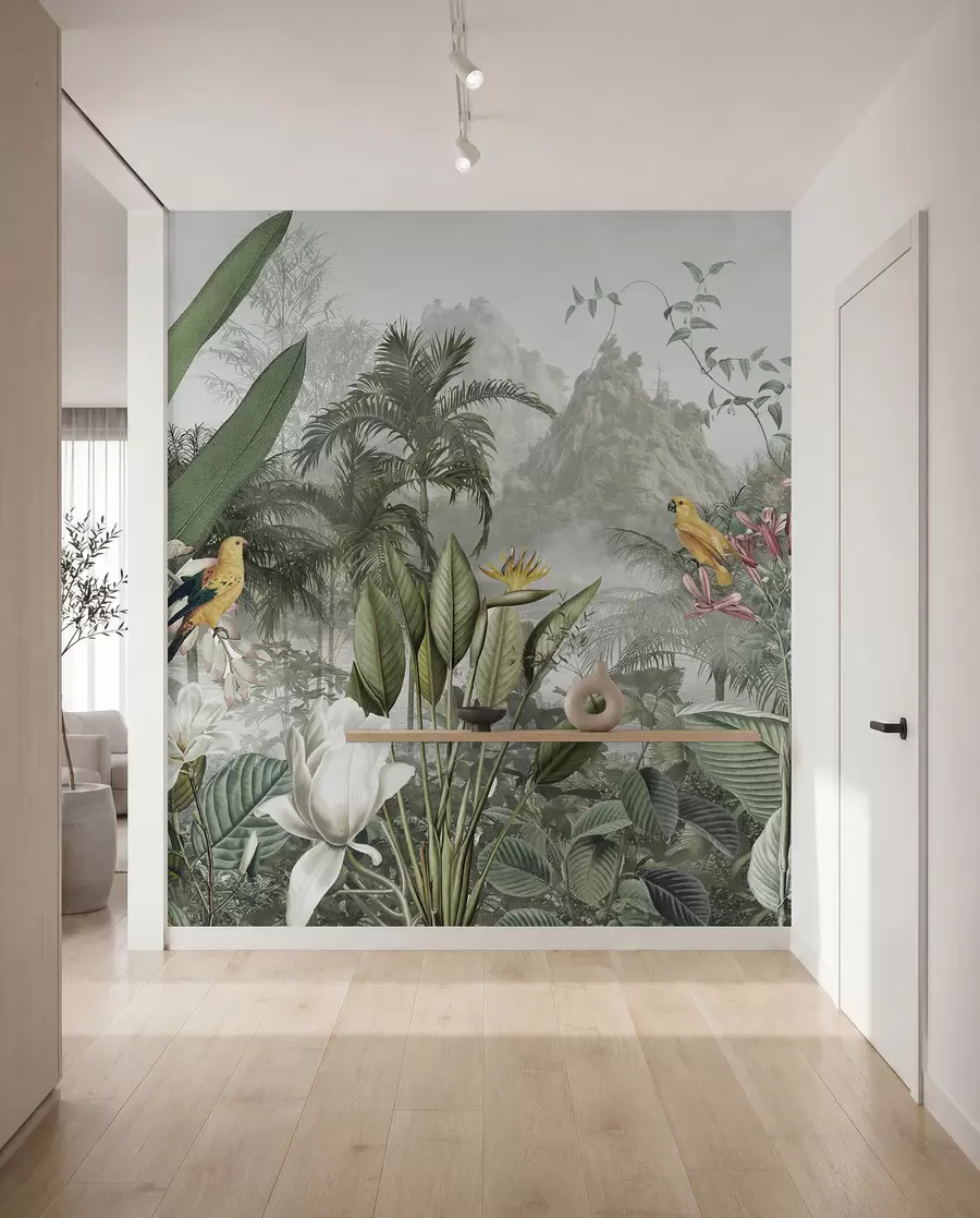 murais de parede selva tropical u95396
