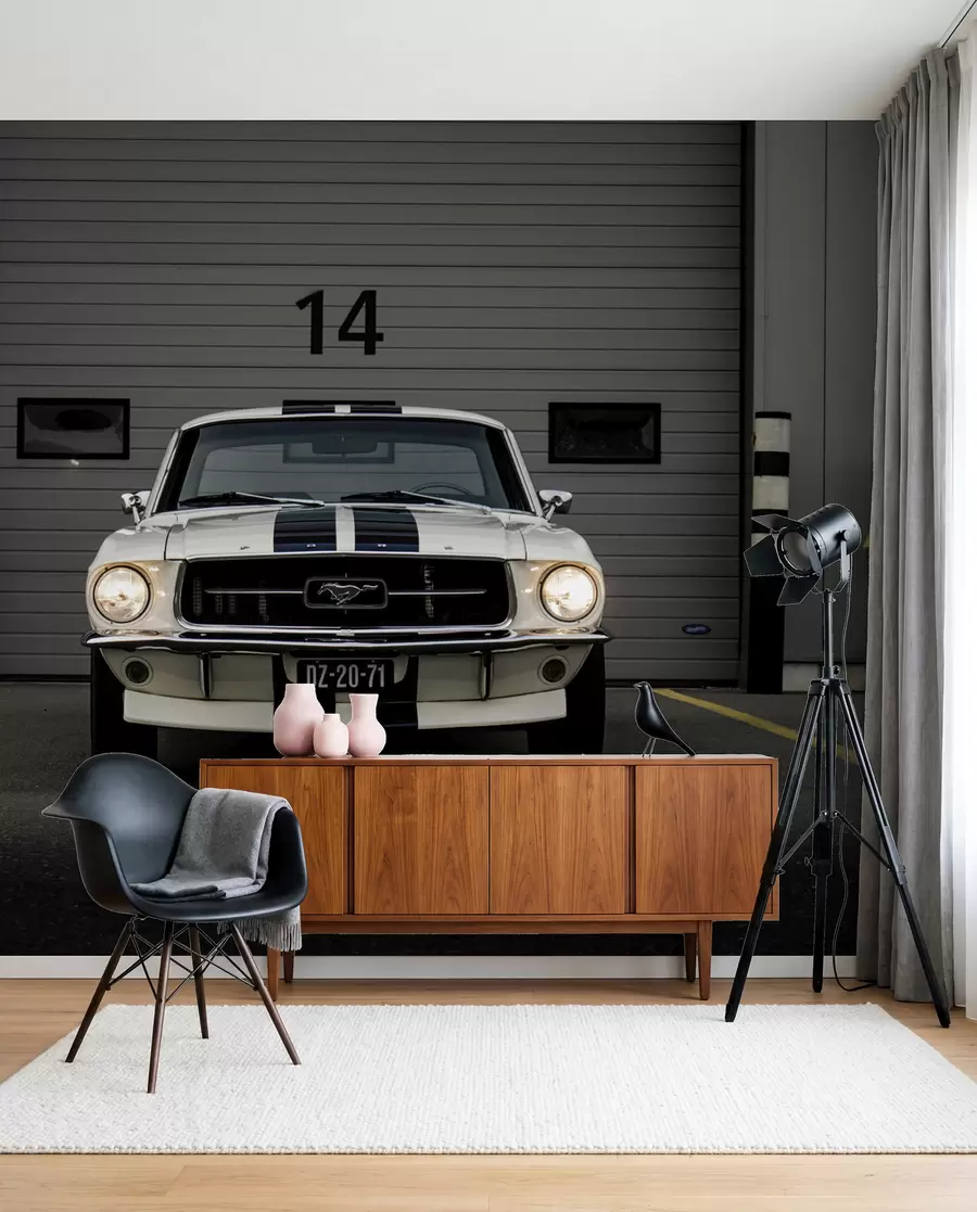 murais de parede ford Mustang de 1970 u95536