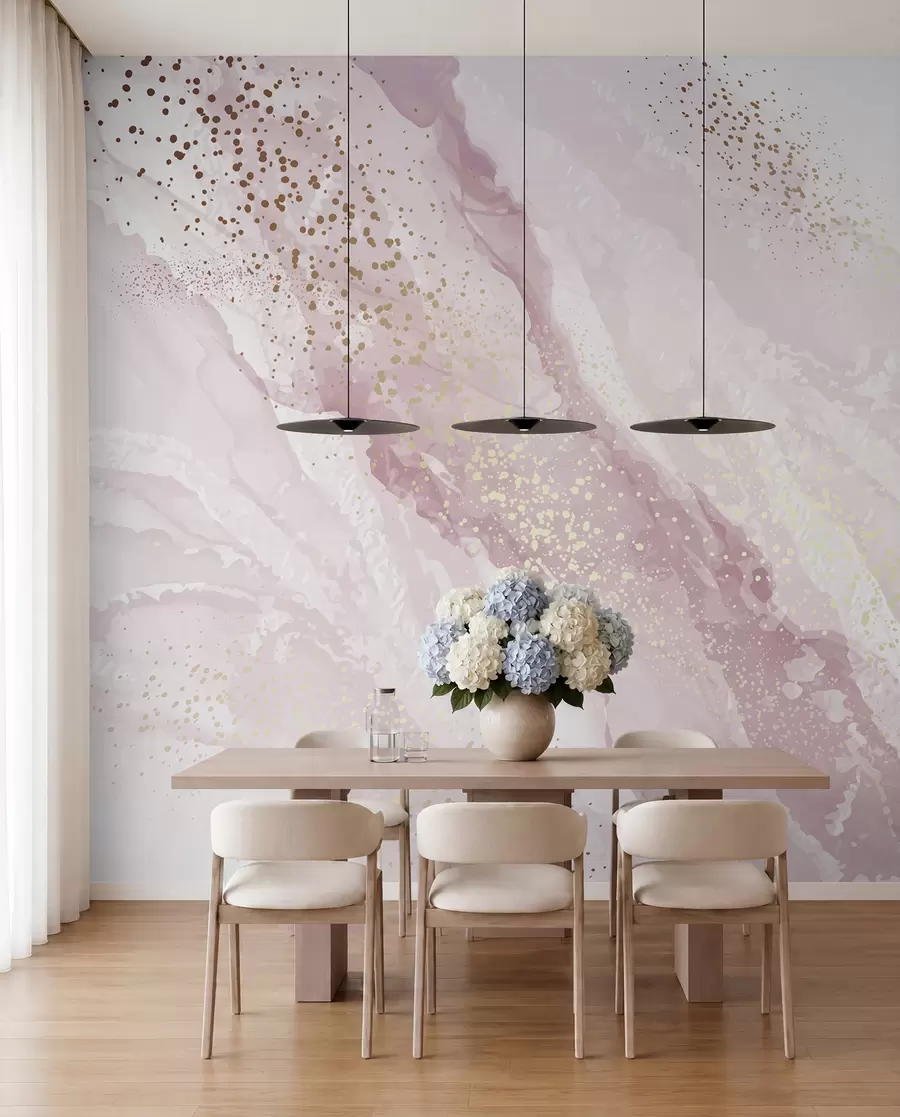 murais de parede Pintura abstrata, imitação da superfície de mármore da pedra u95846