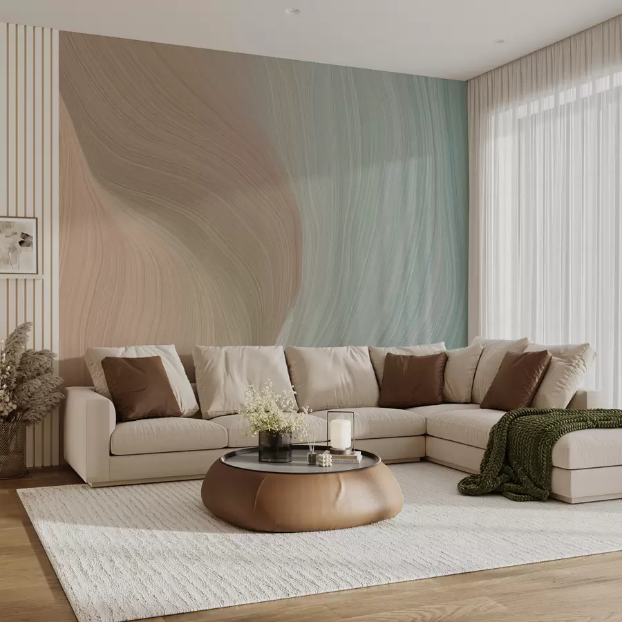 murais de parede ondas cinza ardósia u96285