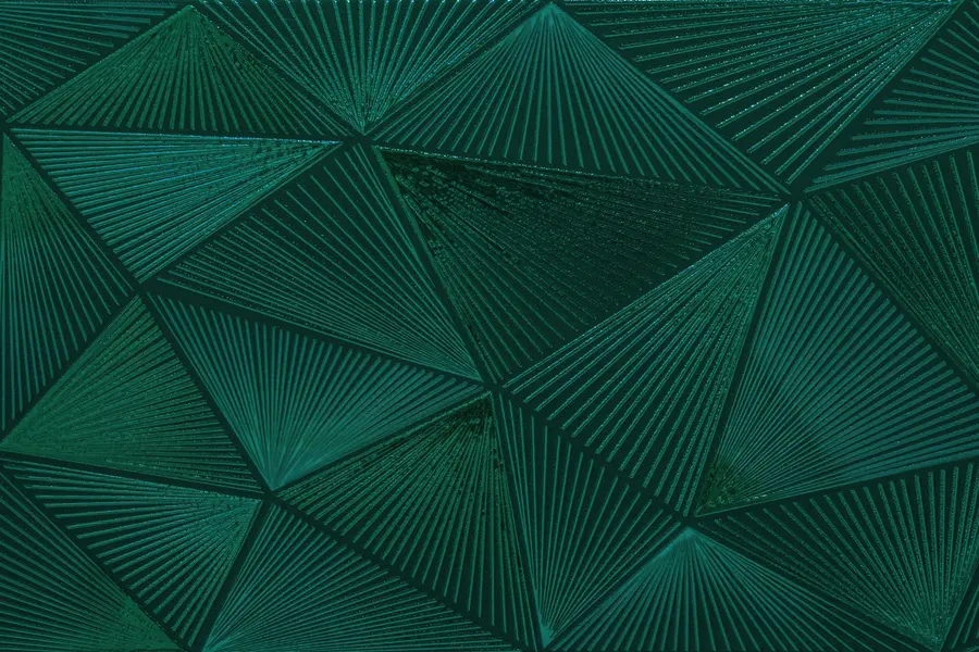 murais de parede Azulejos de mosaico verde escuro u96289