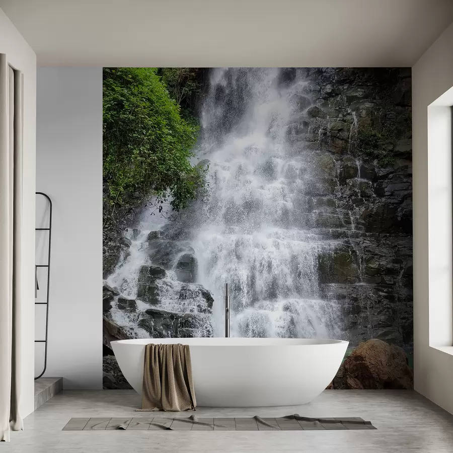 murais de parede cachoeira tropical u15856