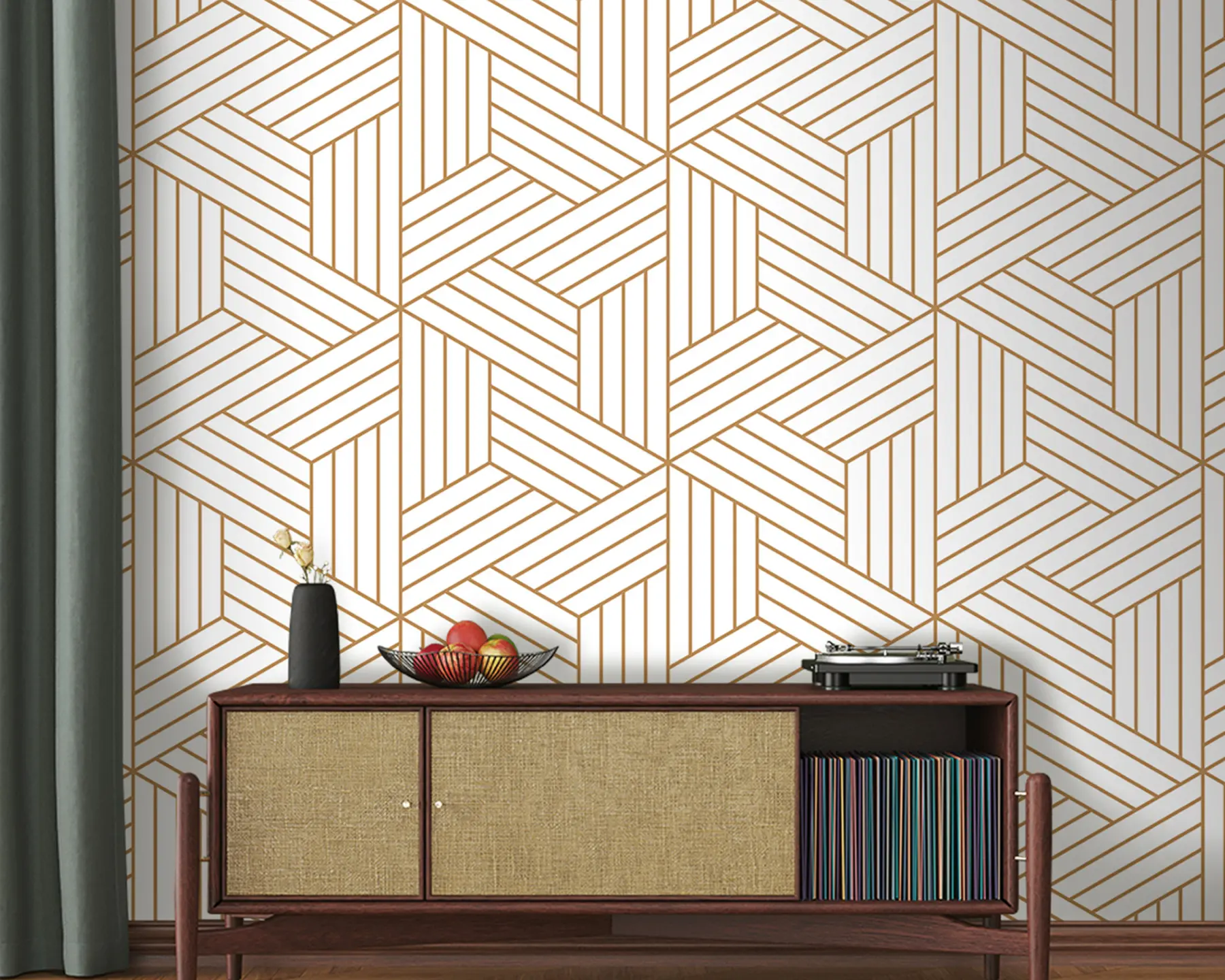 murais de parede padrão art déco u96426