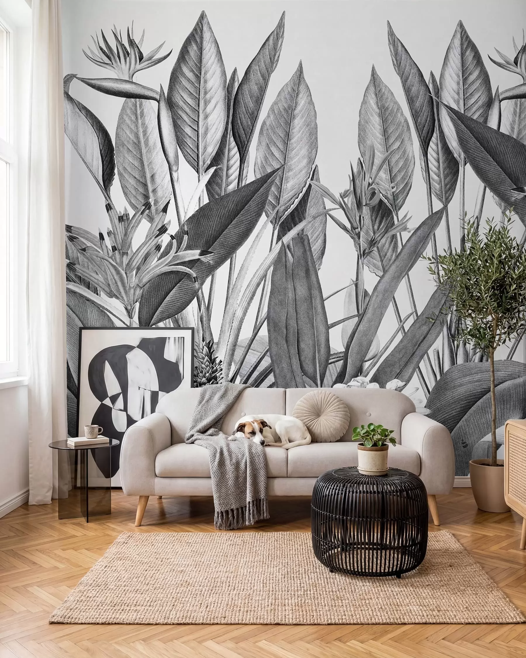 murais de parede Selva a tinta u96833