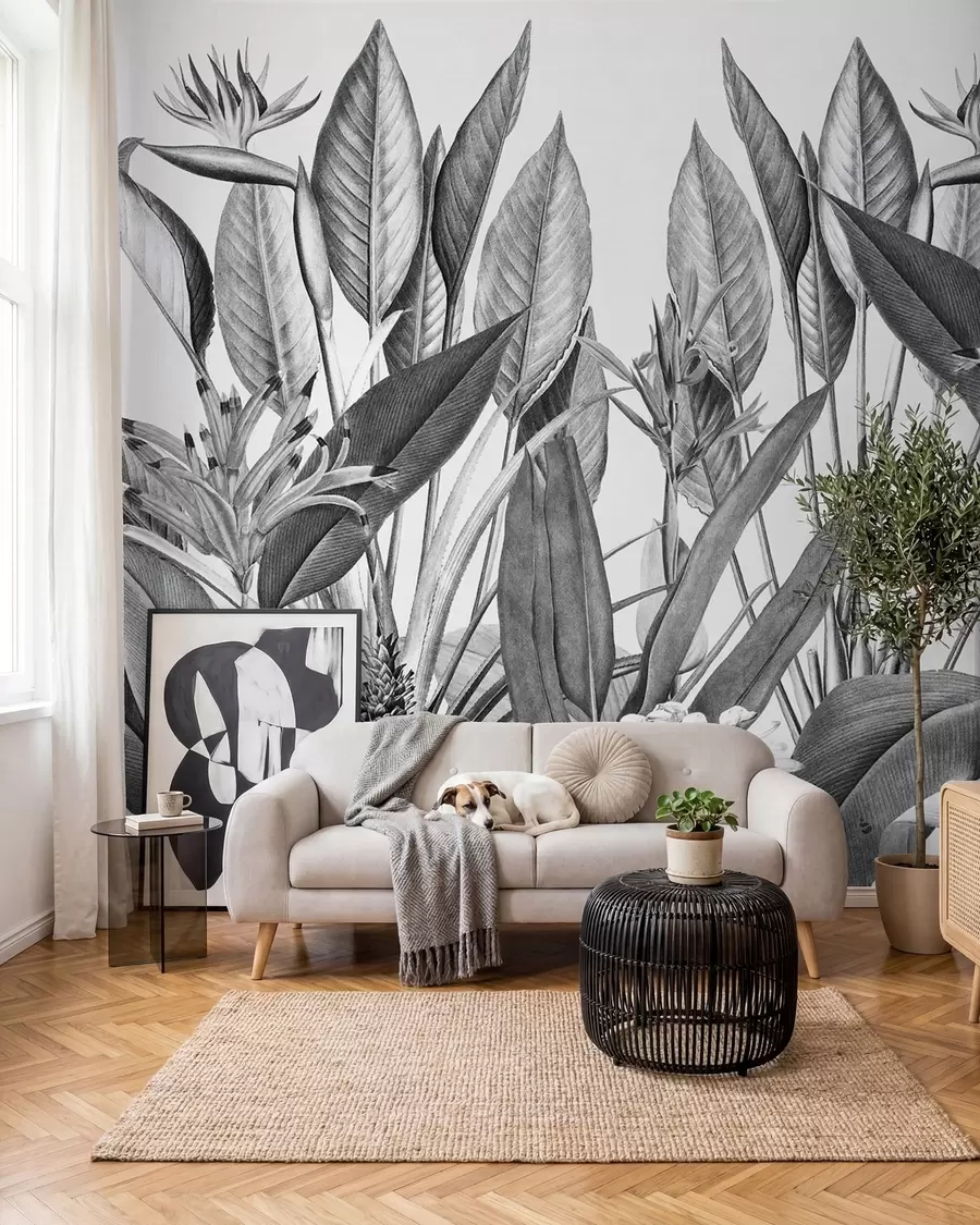 murais de parede Selva a tinta u96833