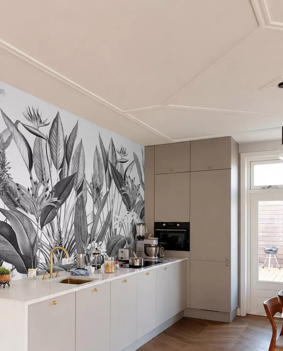 murais de parede Selva a tinta u96833