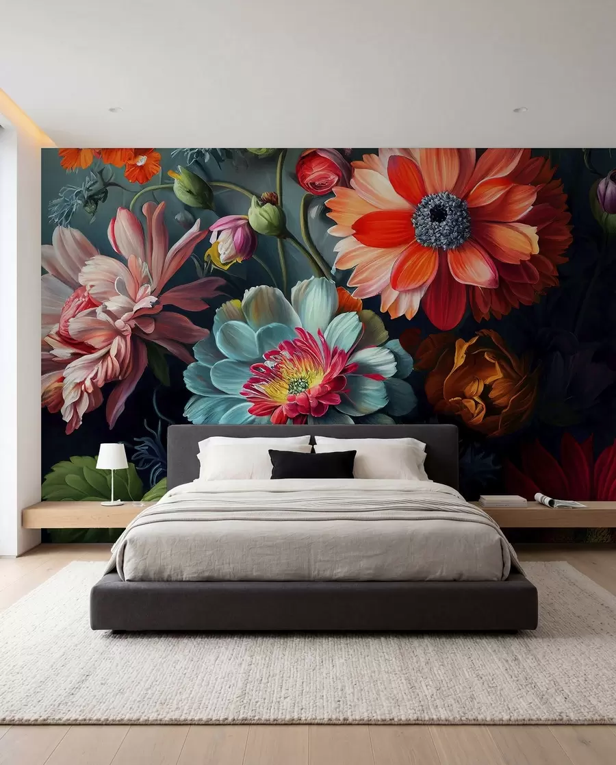 murais de parede Spray de flores u96631