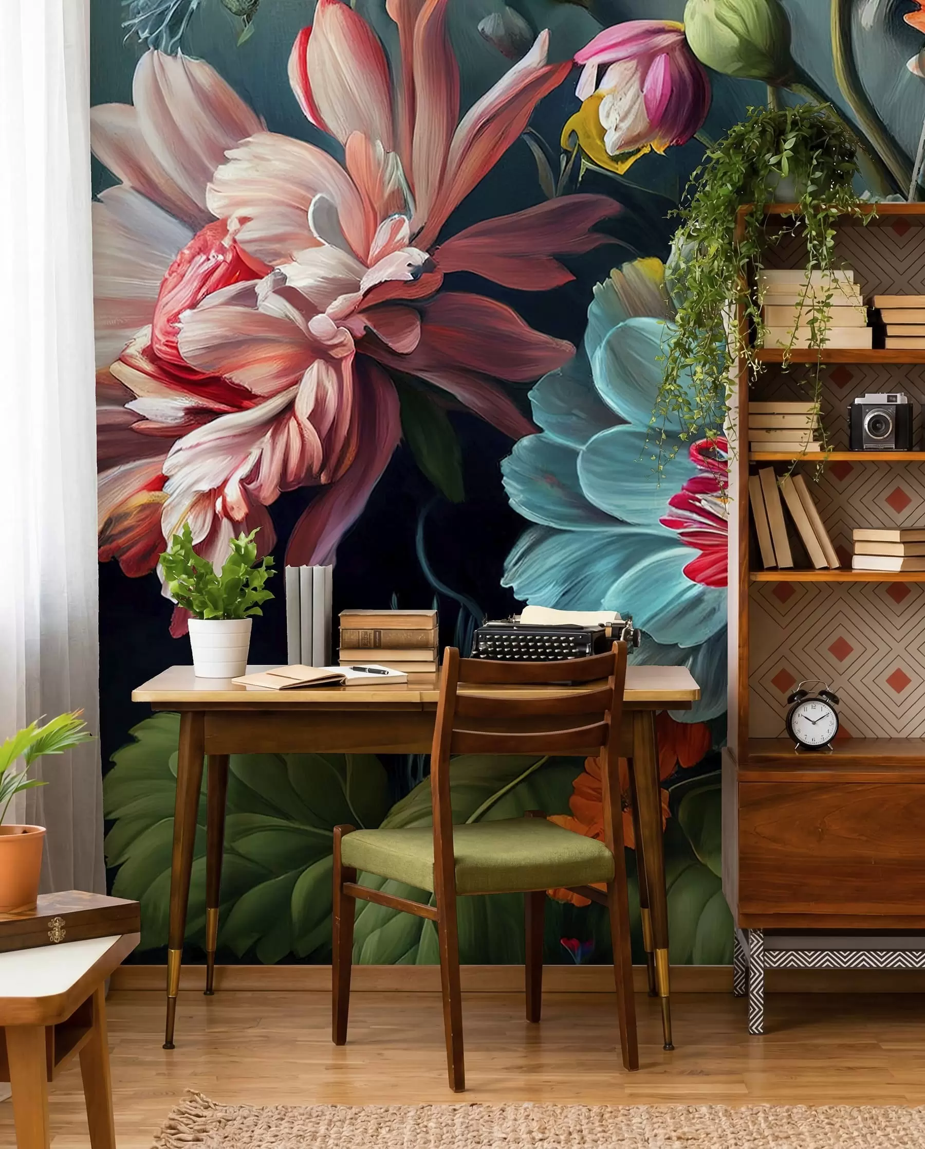 murais de parede Spray de flores u96631