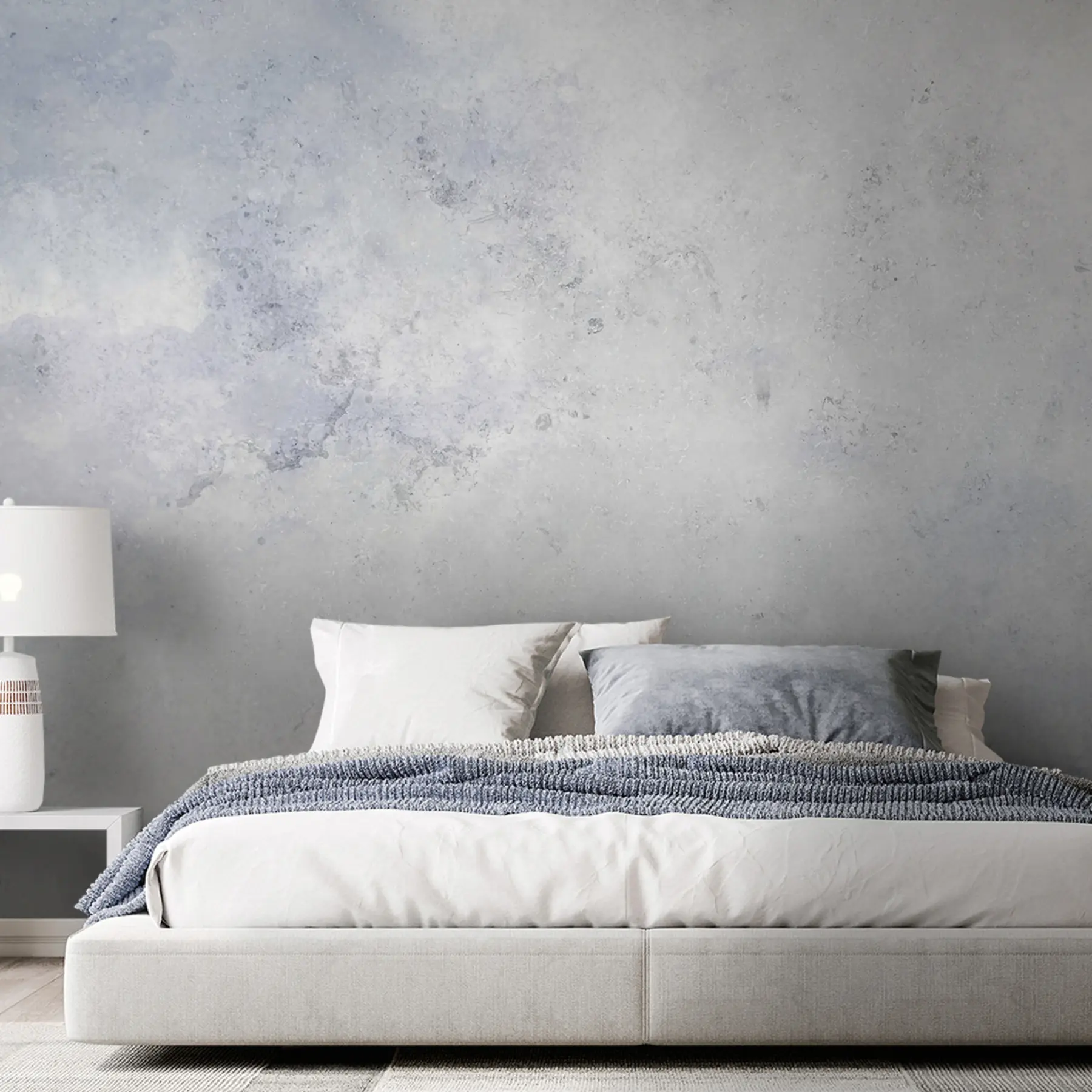 murais de parede Concreto cinza-azulado u97225