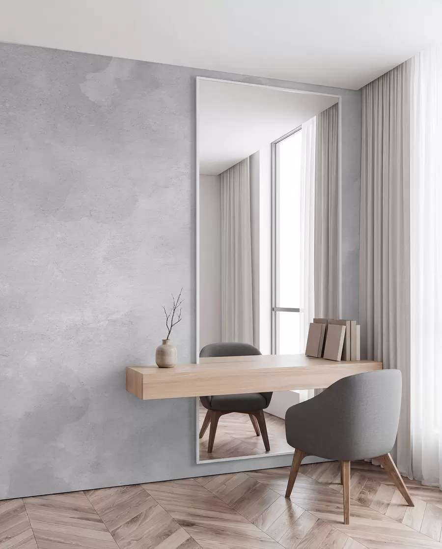 murais de parede Concreto cinza esfumaçado u97232