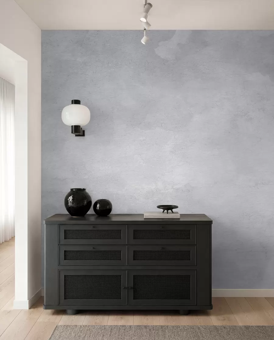 murais de parede Concreto cinza esfumaçado u97232