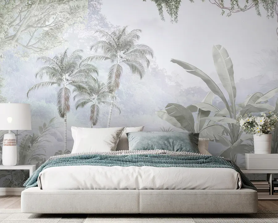 murais de parede Uma floresta tropical u97644
