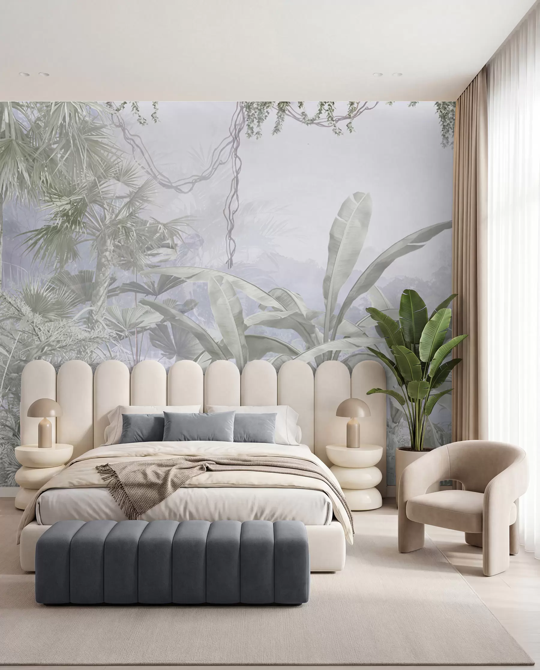 murais de parede Uma floresta tropical u97644