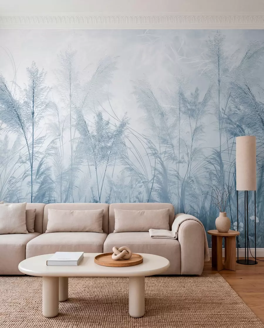 murais de parede Prado pastel — Azul u93903v1