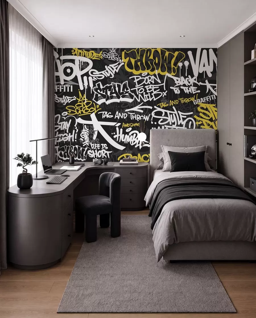 murais de parede Grafite u98895