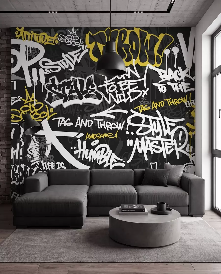 murais de parede Grafite u98895