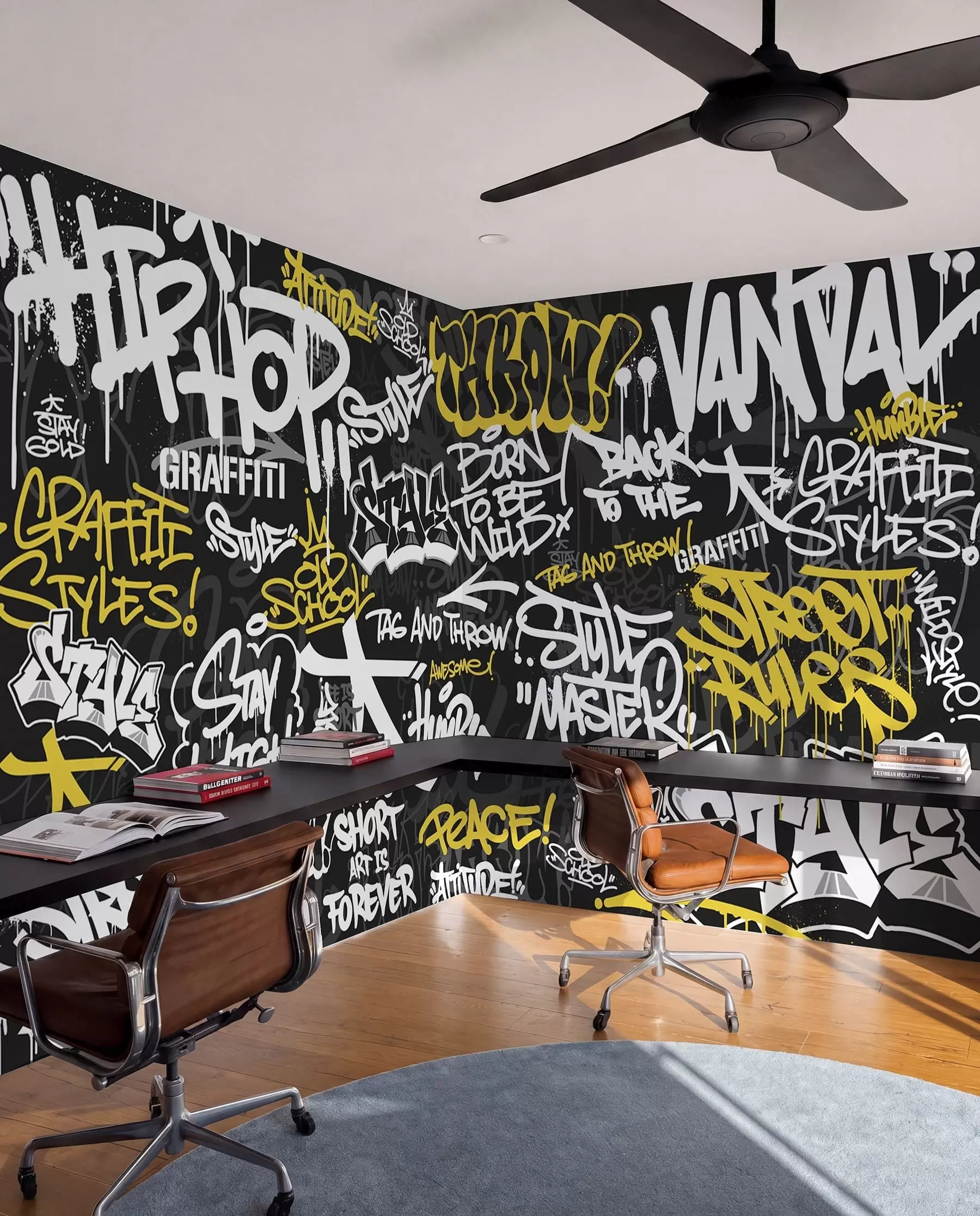 murais de parede Grafite u98895