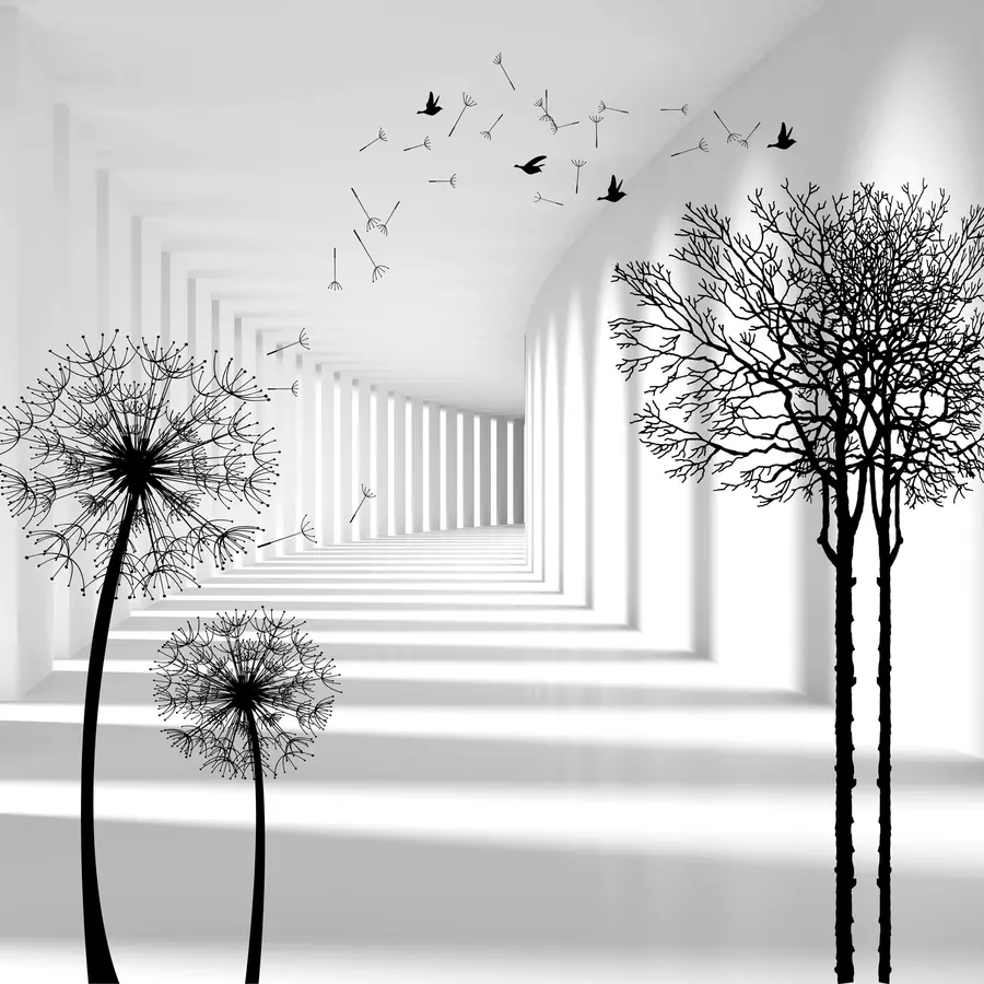 murais de parede Profundidade e luz u37803d1