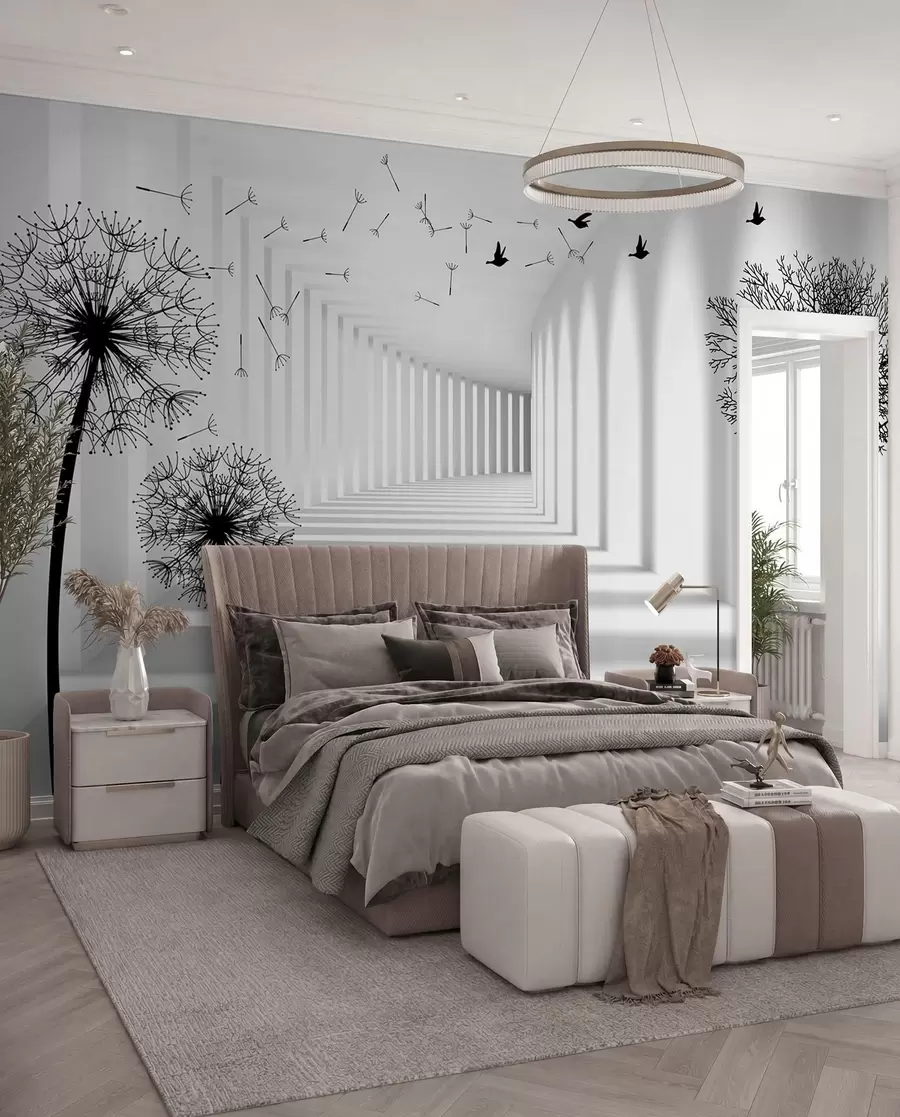 murais de parede Profundidade e luz u37803d2