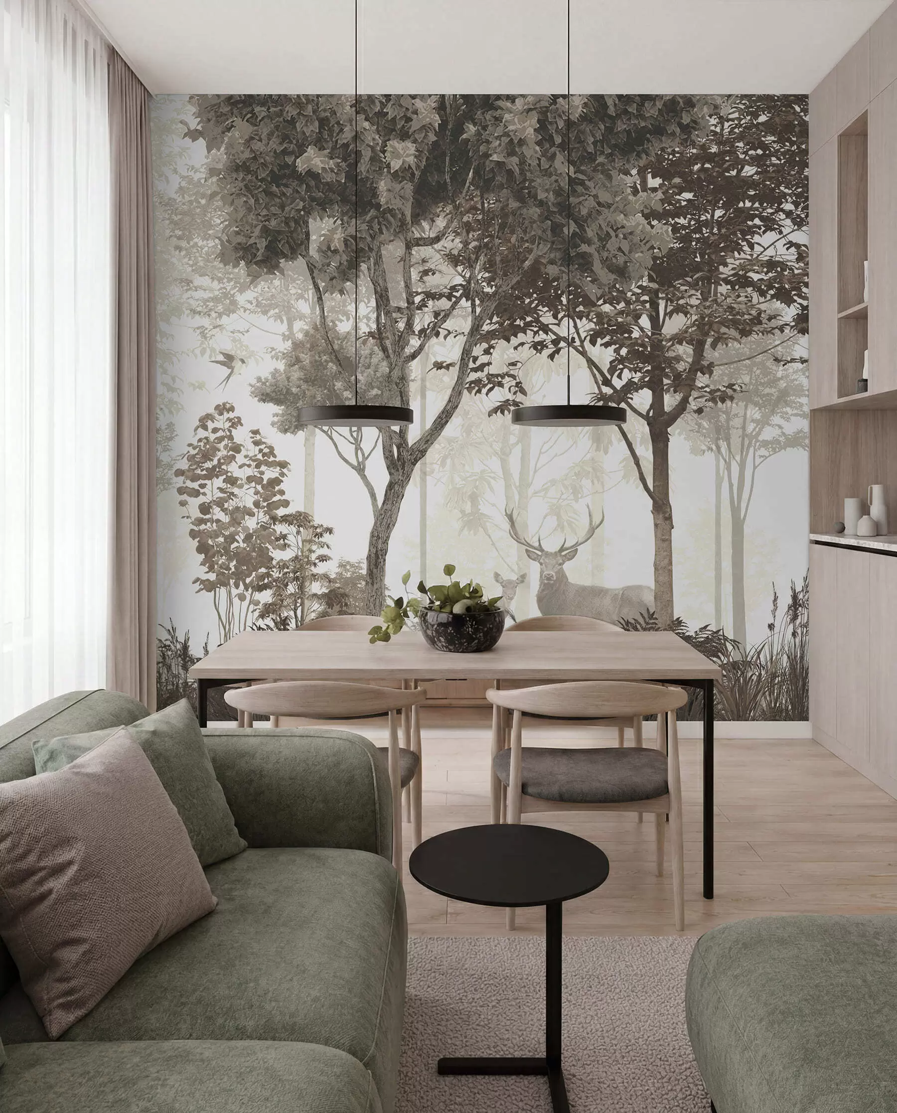 murais de parede Floresta mágica u72134d1