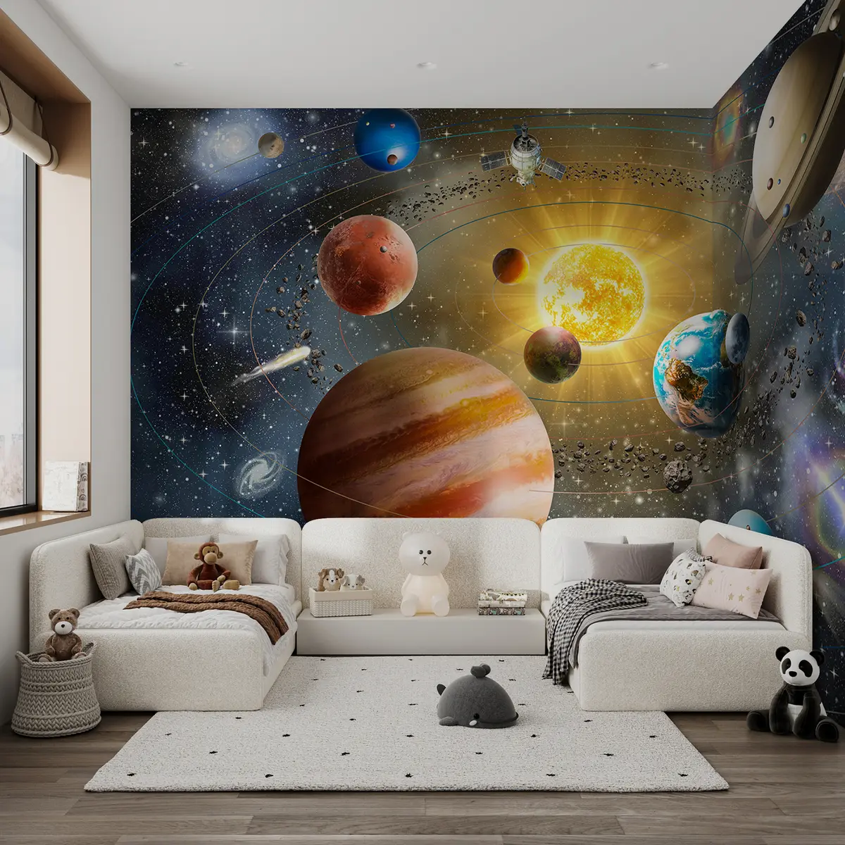 murais de parede Viagem entre planetas II u97222d2